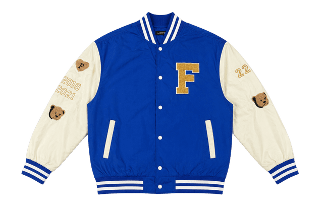 F Varsity Teddy Bear Jacket 2016–2021 - Size L