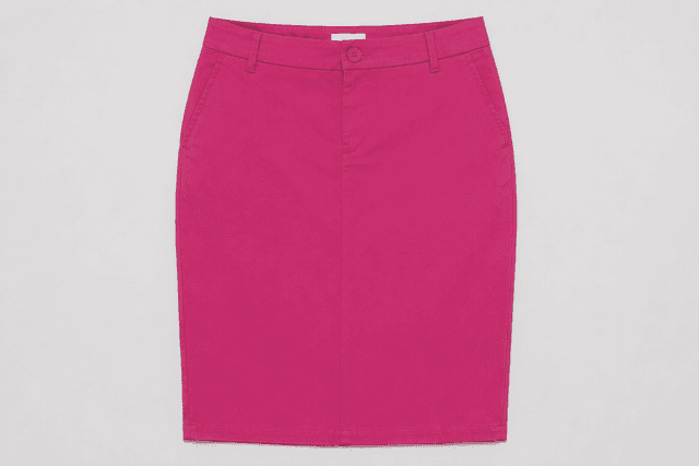 Women's BEL&BO Fuchsia Pink Tailored Pencil Skirt – Size 40